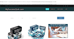 Desktop Screenshot of mysuccessquik.com